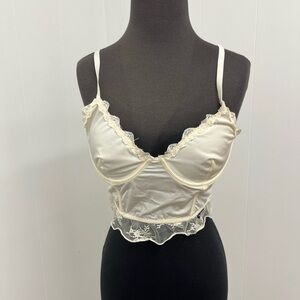 Forever 21 Cream Lace Bralette